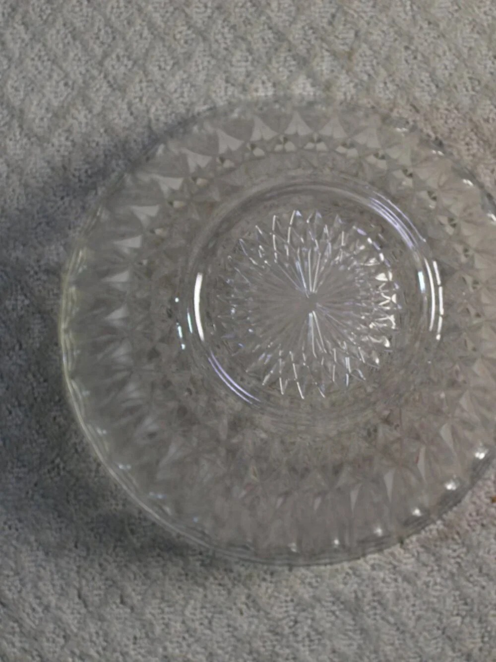 Vintage Anchor Hocking 8 Cups & Hooks Crown Point Glass Punch Bowl Set 1500/8